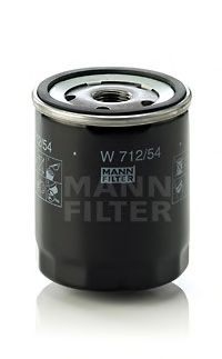 MANN-FILTER - W 712/54 - Фільтр масла Skoda Fabia 1.0,1.4 99- /VW   Lupo 1.0