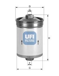 UFI - 31.531.00 - Топливный фильтр
