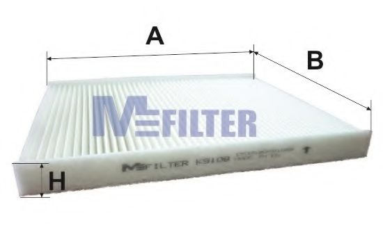 Фильтр, воздух во внутренном пространстве (Отопление / вентиляция)