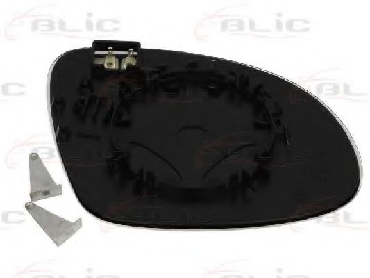 BLIC - 6102-02-1271131P - Скло дзеркала з підігрівом LH  VW Tiguan 08-16