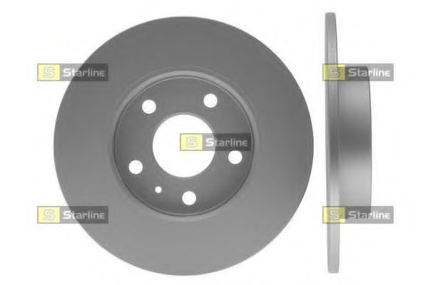 STARLINE - PB 1392C - Диск тормозной