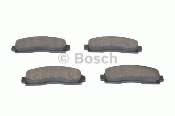 BOSCH - 0 986 461 122 - Гальмівні колодки дискові перед. Nissan Micra II 1.0i-1.5D 92-03