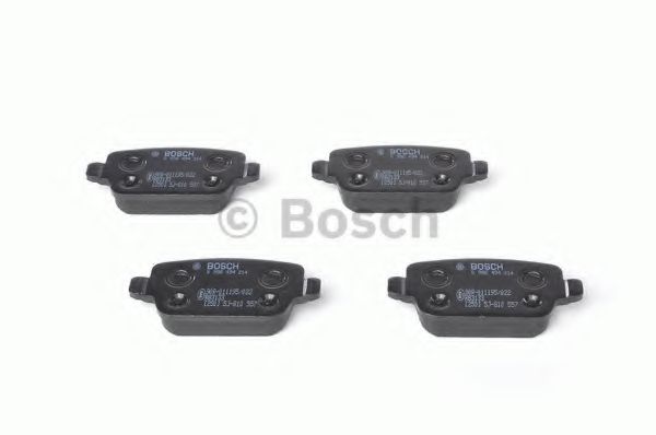 BOSCH - 0 986 494 214 - Тормозные колодки дисковые (пр-во Bosch)