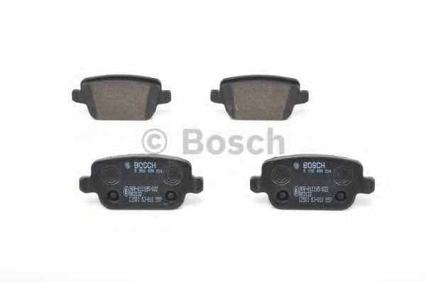 BOSCH - 0 986 494 214 - Тормозные колодки дисковые (пр-во Bosch)