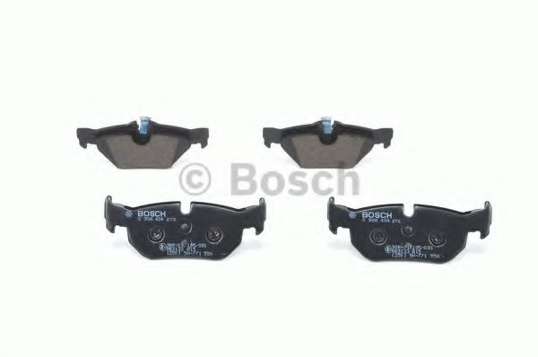 BOSCH - 0 986 494 272 - Гальмівні колодки дискові задні BMW 3 (E90/E90N) 320d 05-/X1 (E84) 09-