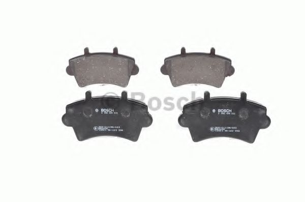 BOSCH - 0 986 494 031 - (R16) Гальмівні колодки дискові перед. Renault Master 1.9D / 2.2D / 2.5