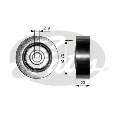 70x8x22,5 Ролик паска приводного Bmw E36/E34/E39 2,5 TD