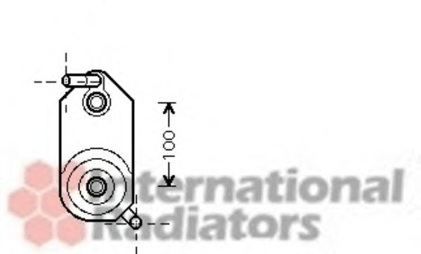 Масляный радиатор, автоматическая коробка передач (Автоматическая коробка передач)