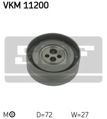SKF - VKM 11200 - Ролик паска приводного Audi100/80 2,6/2,8 90-