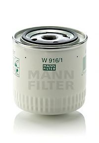 MANN-FILTER - W 916/1 - Фільтр масляний (93x62/71x95) 0.9bar Ford Granada 2.0i,2.3V6,2.4V6,2.8V6 -87