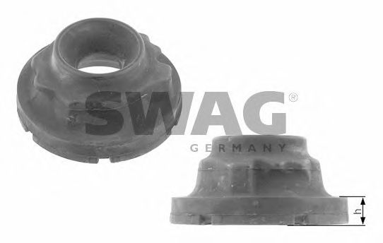SWAG - 30 92 6620 - Прокладка пружини зад. верхня Audi A3/Skoda Fabia/Octavia/VW Polo/Bora -05