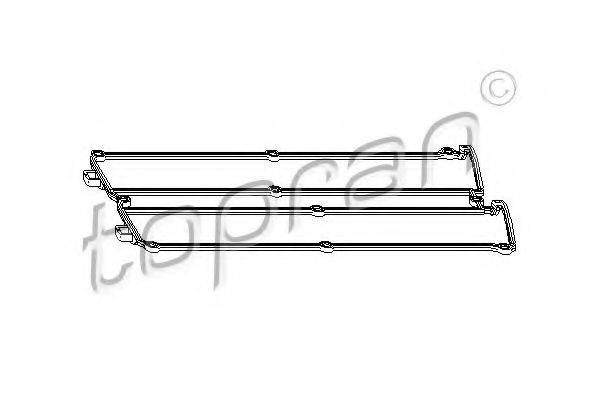 TOPRAN - 302 350 - Прокладка клап. кришки Ford 1.6/1.8/2.0 Zetec