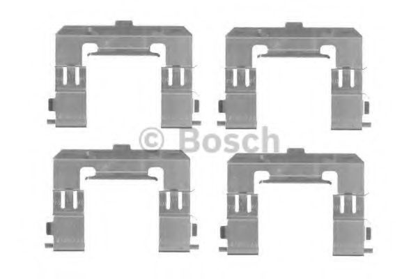 Монтажний набір гальмівних колодок передн Ford Ranger; Mazda B-Serie, Bt-50; Nissan Maxima / Maxima Qx V 1.8-3.0D 06.99-12.15