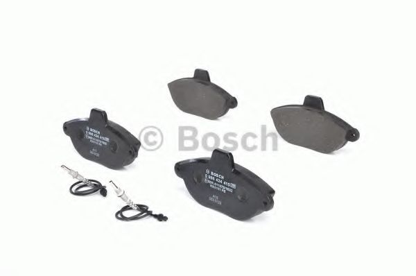 BOSCH - 0 986 424 415 - Гальмівні колодки перед. дискові Citroen/Fiat/Peugeot Dispatch/Evasion/Jumpy/Scudo/Ulysse/806/Expert