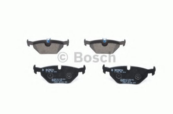 BOSCH - 0 986 494 009 - Гальмівні колодки дискові зад. Bmw E39 520-535 96-