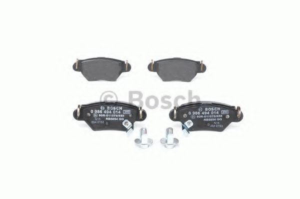 BOSCH - 0 986 494 014 - Тормозные колодки (пр-во Bosch)