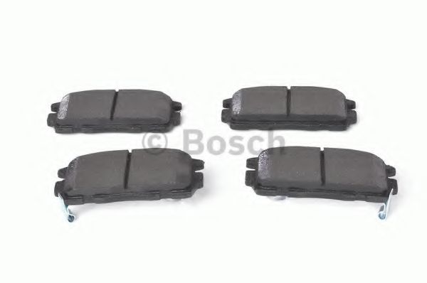 BOSCH - 0 986 494 251 - Гальмівні колодки дискові зад. Chevroler Captiva/Opel Antara 2.4, 3.2 V6 06-