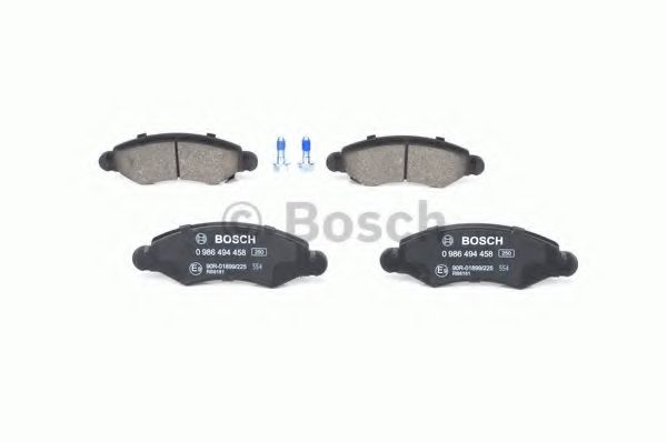 BOSCH - 0 986 494 458 - Гальмівні колодки дискові