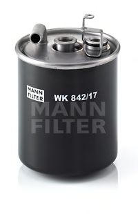 MANN-FILTER - WK 842/17 - Фільтр паливний DB W168 A160-A170 CDI 99-