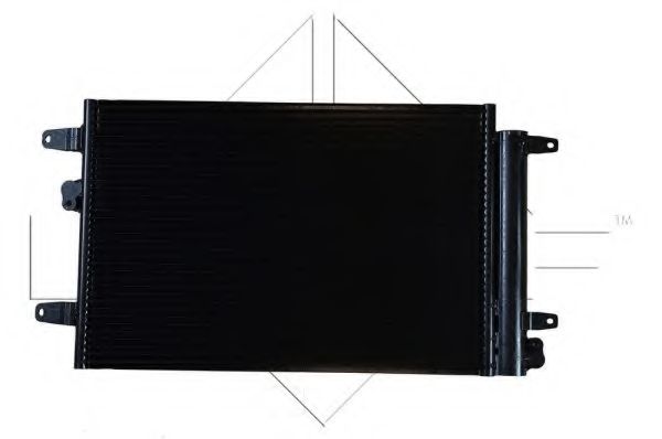 NRF - 35403 - Радіатор кондиіонера Ford Galaxy 1.9 Tdi 00-06/VW Sharan 2.8 V6 00-10