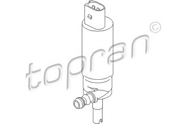 TOPRAN - 110 472 - Водяний насос