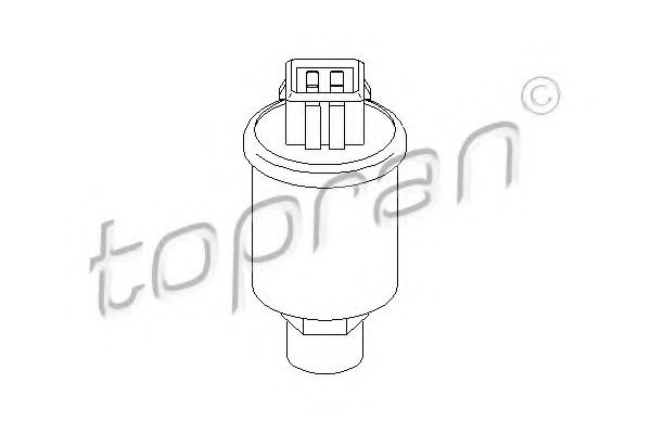 TOPRAN - 108 661 - Датчик тиску АС VW Golf III/IV-Passat-Polo-Vento-Sharan / Sk