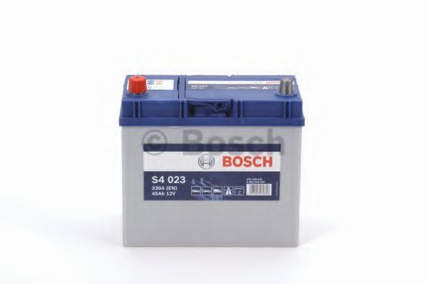 BOSCH - 0 092 S40 230 - АКБ Asia Bosch Silver S4 45Ah/330A (+/-) 238x129x227