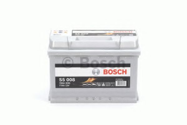 BOSCH - 0 092 S50 080 - АКБ Bosch Silver S5 008 77Ah/780A (-/+) 278x175x190