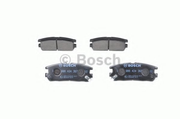 BOSCH - 0 986 424 367 - Гальмівні колодки дискові зад. Opel Frontera A,B 95-