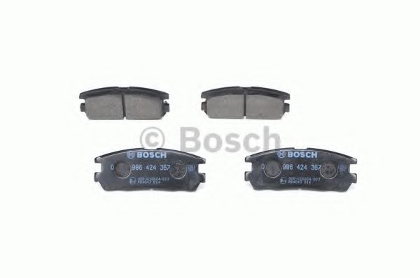 BOSCH - 0 986 424 367 - Гальмівні колодки дискові зад. Opel Frontera A,B 95-