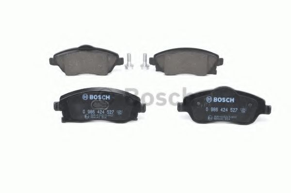 BOSCH - 0 986 424 527 - Гальмівнi колодки перед. дискові Opel Combo (Corsa)/Corsa/Corsa Van/Meriva/Tigra/Tour (Corsa)/C