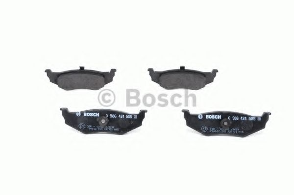 BOSCH - 0 986 424 585 - Гальмівні колодки задні CHRYSLER 300 M 1998-