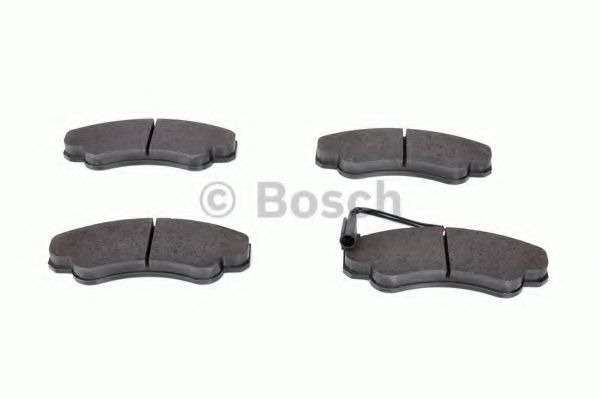 BOSCH - 0 986 424 769 - Гальмівні колодки дискові перед. Fiat Ducato, Citroen Jumper 02-