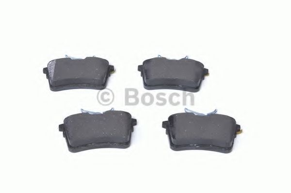 BOSCH - 0 986 494 304 - Гальмівні колодки дискові зад. Citroen Berlingo/Peugeot Partner 1.6, 1.6 HDi 75, 90, 110 04/08-