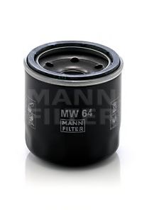 MANN-FILTER - MW 64 - Фільтр масляний мото Honda/ Yamaha/ Kawasaki/ Suzuki/ Triumph
