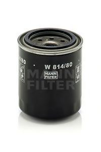 MANN-FILTER - W 814/80 - Фільтр масла Rover; Bedford; Honda; Hyundai; Isuzu;