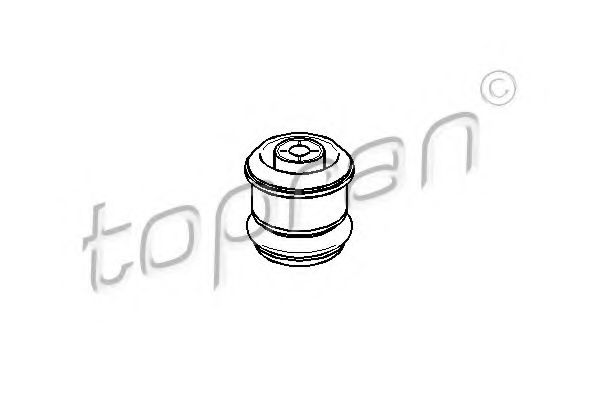 TOPRAN - 103 733 - Подушка перед.балки (перед.) Audi 100 91-