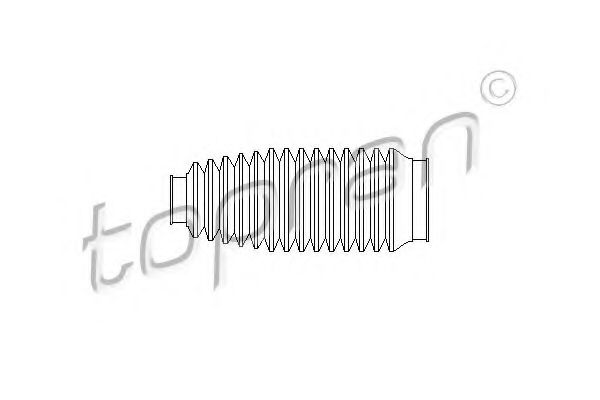 TOPRAN - 109 441 - Пильовик кермової тяги Ford Galaxy; Seat Alhambra; VW Sharan 1.8-2.8 03.95-03.10