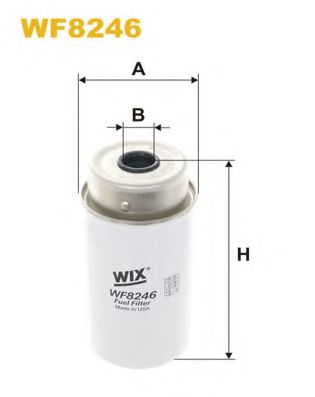 WIX FILTERS - WF8246 - Фільтр паливний Ford Transit 2,0DI/2,4DI 00-