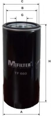 MFILTER - TF 660 - Фильтр масляный