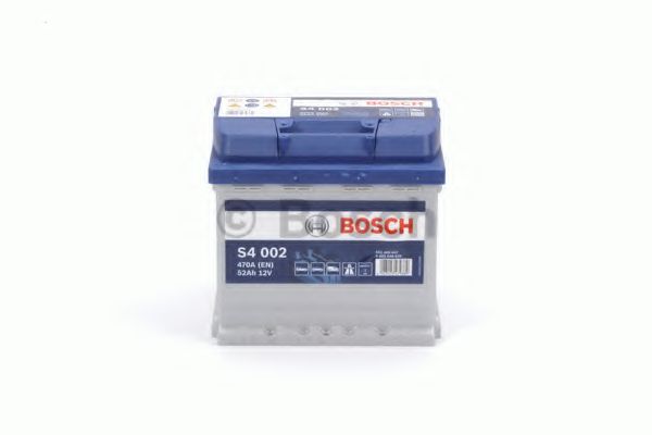 BOSCH - 0 092 S40 020 - АКБ Bosch Silver S4 002 52Ah/470A (-/+) 207x175x190