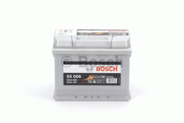 BOSCH - 0 092 S50 060 - Аккумулятор  63Ah-12v BOSCH (S5006) (242x175x190),L,EN610