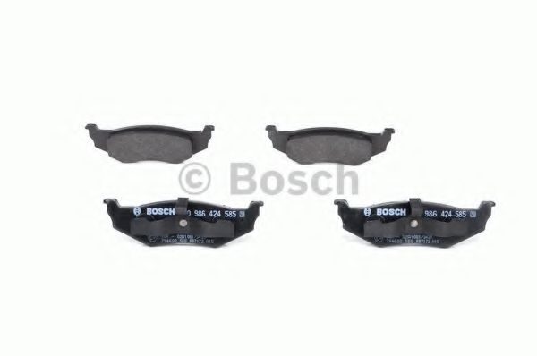 BOSCH - 0 986 424 585 - Гальмівні колодки задні CHRYSLER 300 M 1998-