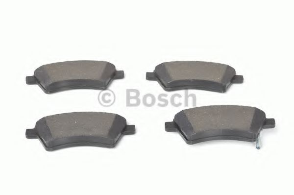 BOSCH - 0 986 494 129 - Колодки гальм.перед. Fiat Sedici 06/06-,Suzuki SX4 06/06-