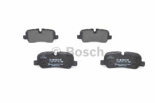 BOSCH - 0 986 494 148 - Гальмівні колодки дискові зад. Land Rover Discovery, Range Rover/Sport 2.7Td-5.0I 03.02-