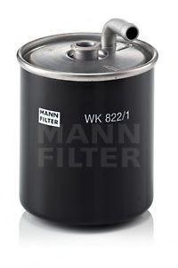 MANN-FILTER - WK 822/1 - Фiльтр паливний MB W203 (OM 611/612); G W461/463; ML W163