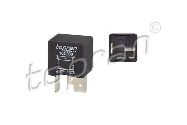 TOPRAN - 102 930 - Реле паливної помпи VW Golf E 1,4-2,0 87-;Passat 1,8-2,0 88-
