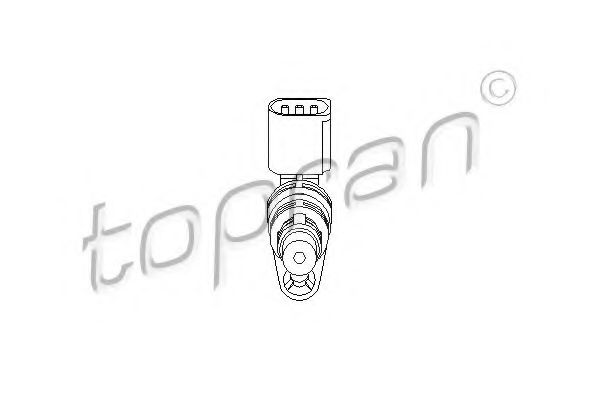 TOPRAN - 111 385 - Датчик положення р/вала Audi A2, A3; VW Golf V/Plus, Jetta III 1.4TSI, 1.6FSI 02-
