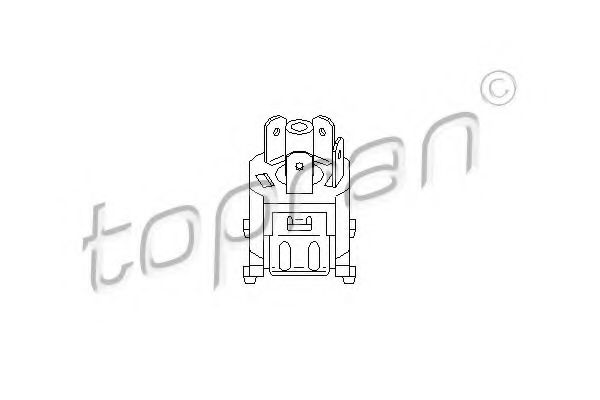 TOPRAN - 102 691 - Вимикач вентилятора салону VAG