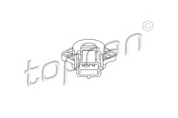 TOPRAN - 301 903 - Датчик дросельної заслонки Fort Fiesta/Focus/Mondeo 1.3-2.5 94-